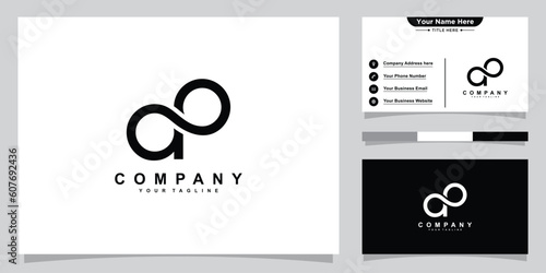 Initial AP, PA Alphabets Letters Logo Monogram