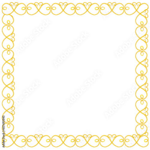  Gold Vintage Frame Wreath Design, Holiday Bokeh Background