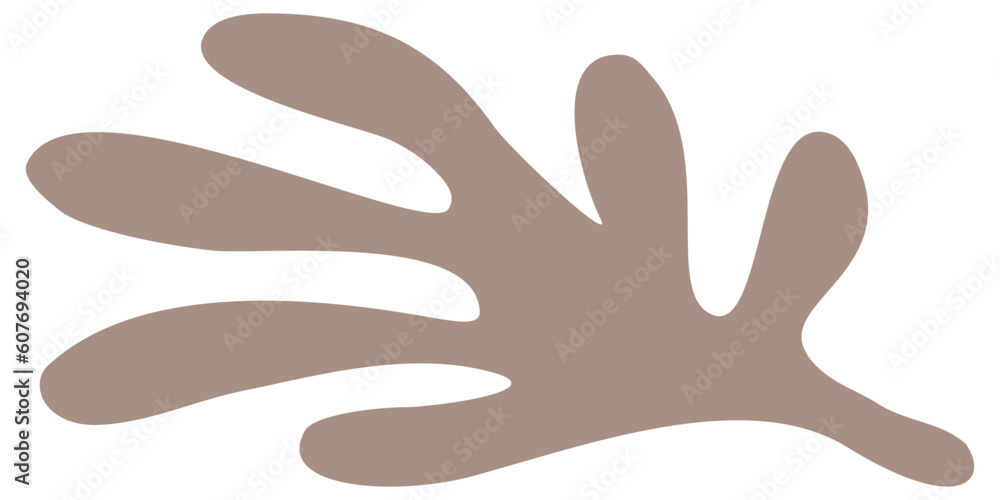 Boho Leaf (Brown) 1 Boho Leaf (Brown) 1