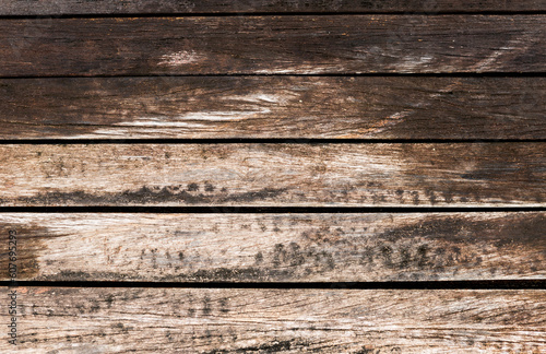 Old wooden floor background, blank wood texture background