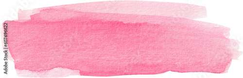 watercolor pink brush stroke © baddesigner