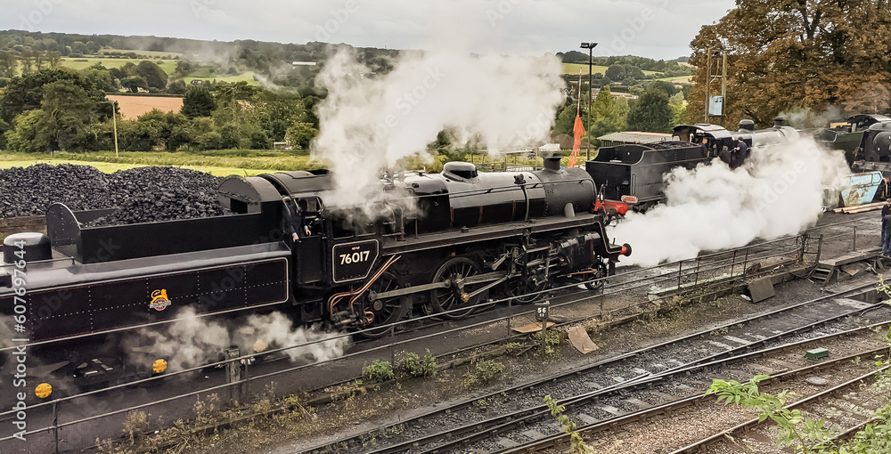 Fototapeta premium Steam Trains