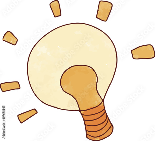 Cute and Pastel Stationary Doodle Isolated