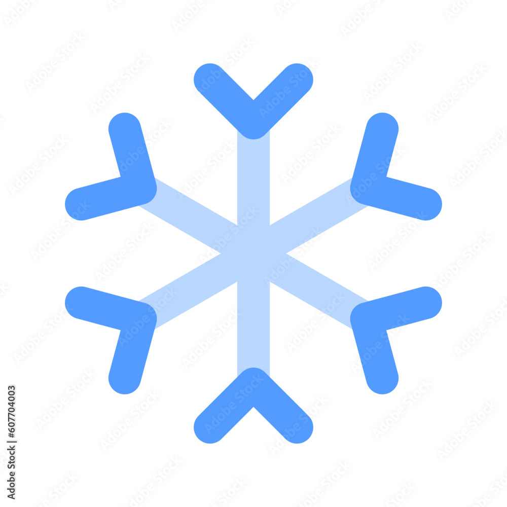 snowflake duotone icon snowflake duotone icon