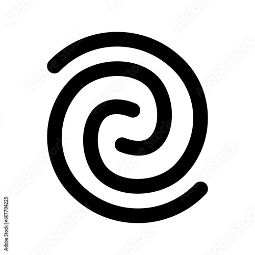 cyclone glyph icon