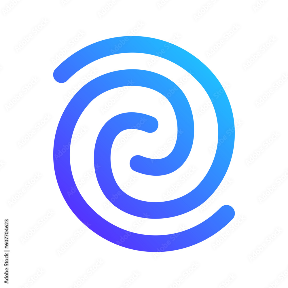 cyclone gradient icon cyclone gradient icon