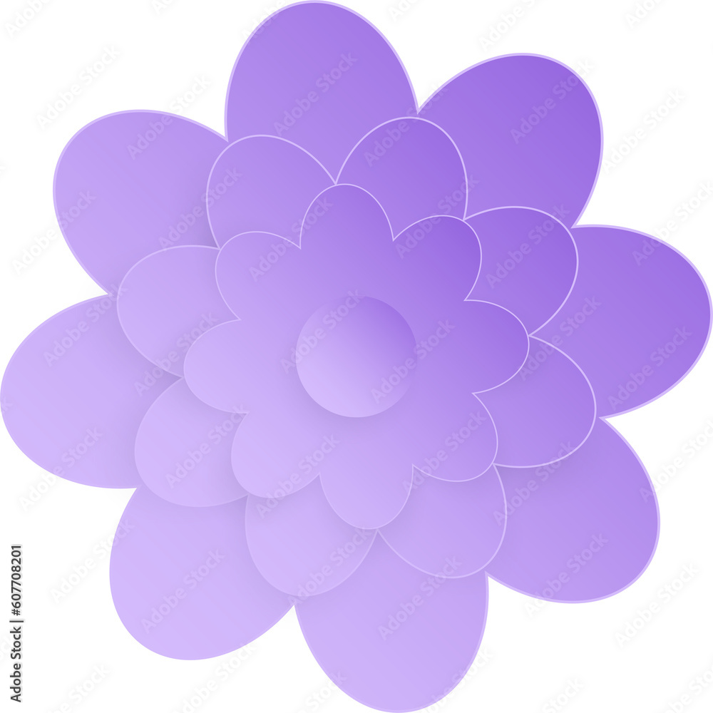Flower, Element of floral paper cut. Paper cut of flower shape and spring symbol. Flower, Element of floral paper cut. Paper cut of flower shape and spring symbol.