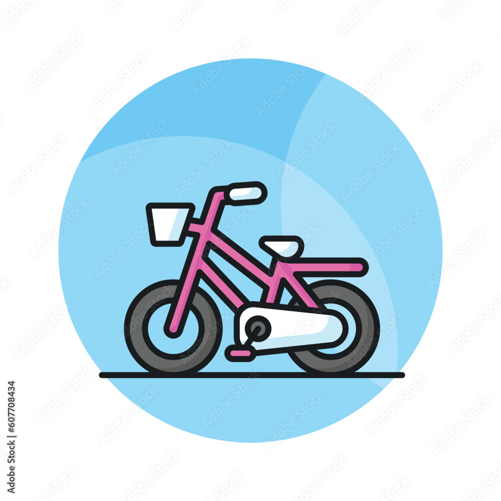 Bicycle icon design in modern style, pedal bike vector design Bicycle icon design in modern style, pedal bike vector design