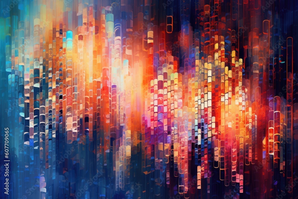 Naklejka premium internet textures and backgrounds. Generative AI