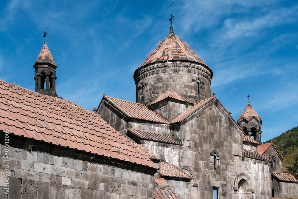 Haghpat Monastery (UNESCO World Heritage Site) on sunny summer day. Lori Province, Armenia.