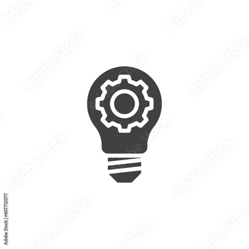 Idea generation vector icon