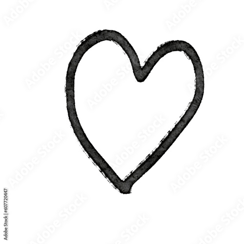 bright hearts of various colors