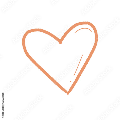 bright hearts of various colors