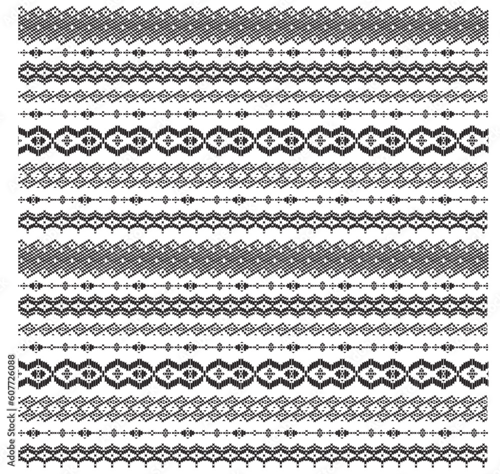 quantity pattern consisting of ethnic figures quantity pattern consisting of ethnic figures