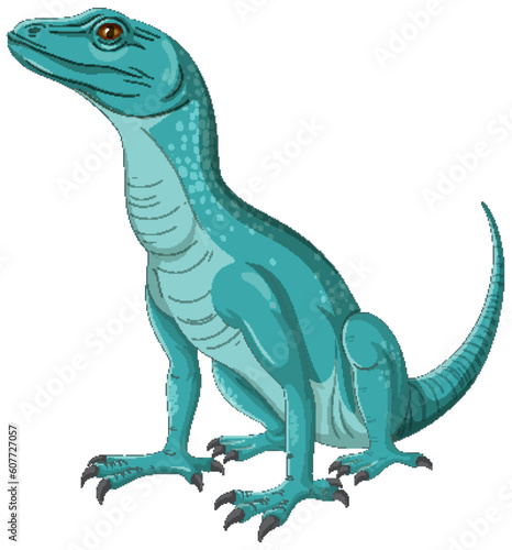 A reptilian creature resembling a dinosaur © blueringmedia