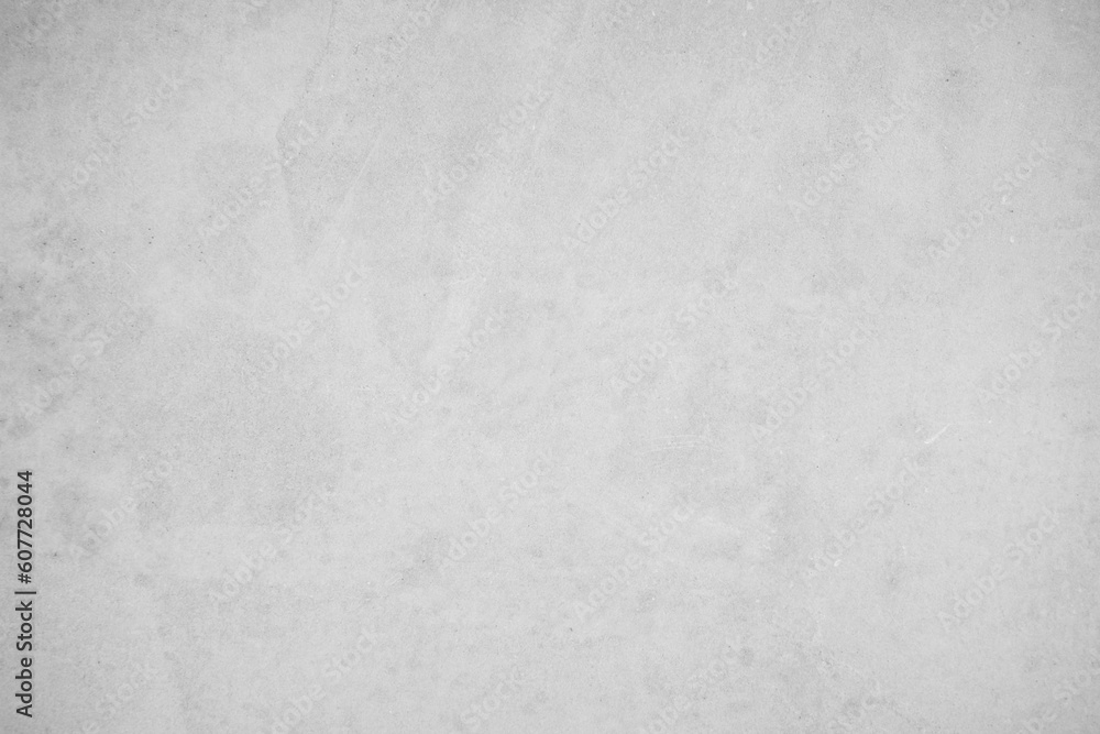 Fototapeta premium Close-up retro plain white color concrete wall or grey colour countertop background texture cement stone work.