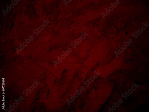 Red clean wool texture background. light natural sheep wool. serge seamless cotton. texture of fluffy fur for designers. close up fragment scarlet flannel haircloth carpet broadcloth..