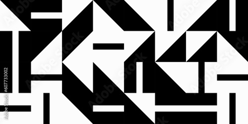 Geometry minimalist artwork poster with simple shape and figure. Abstract design for web banner, business presentation, company package, print fabric, wallpaper.