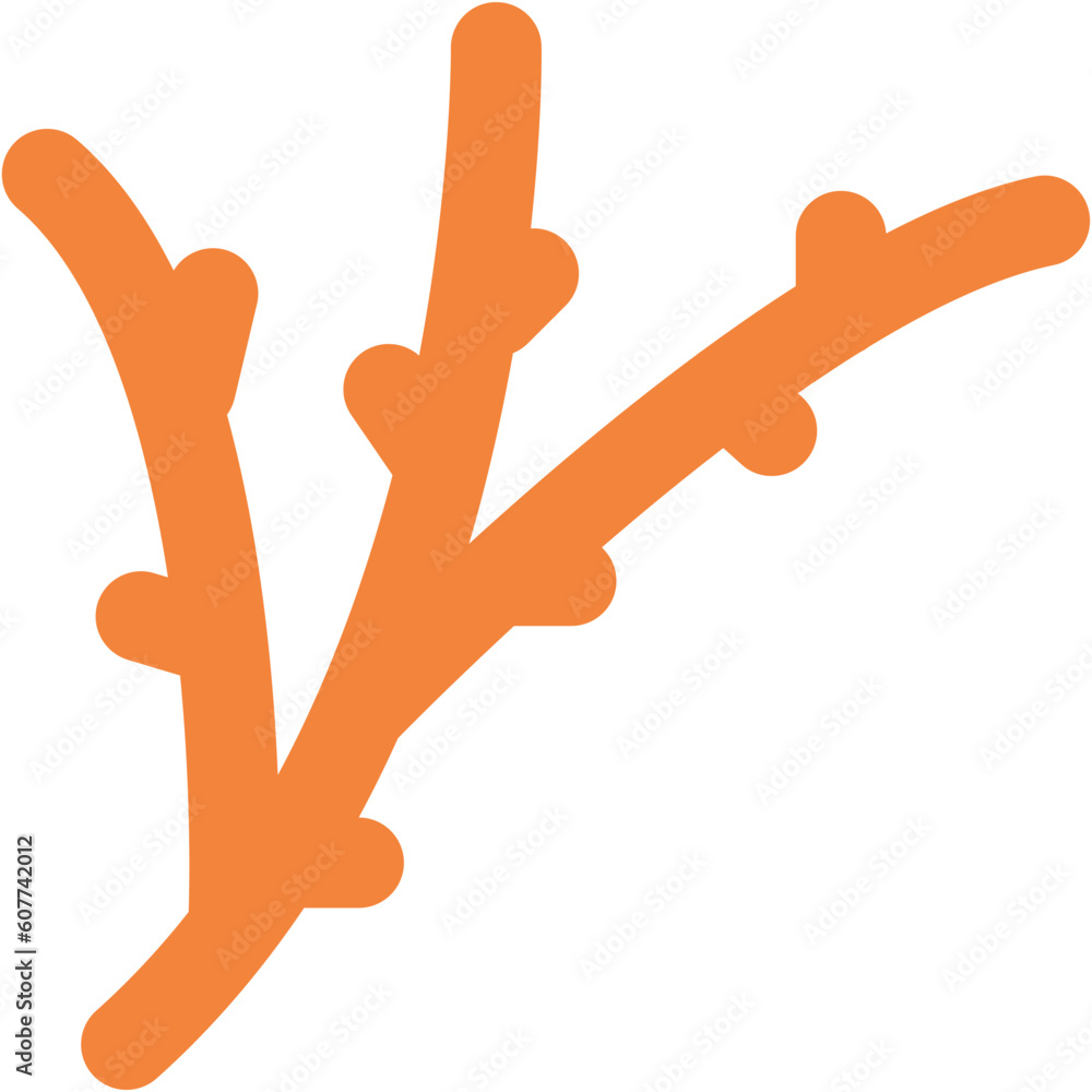 Fototapeta premium Plant icon in editable line vector