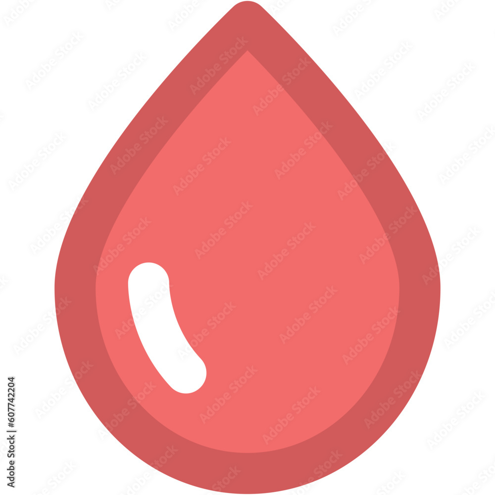 Icon of water drop line design Icon of water drop line design