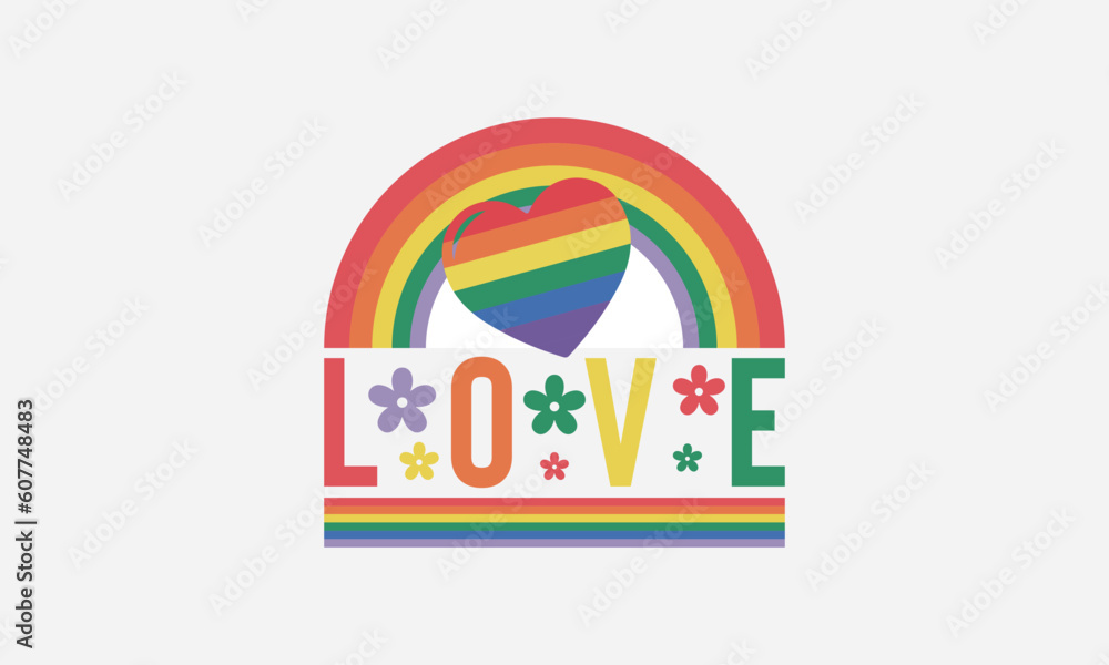 LGBTQ Pride Month SVG Design Bundle