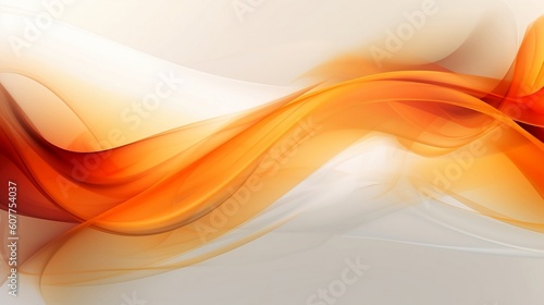 Orange abstract background, Generative Ai