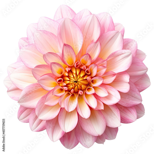 flower cut out   transparent background  PNG  Generative AI