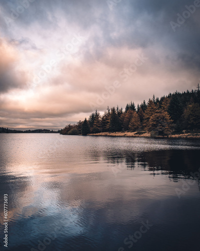 Sunset at Fenworthy Reservoir