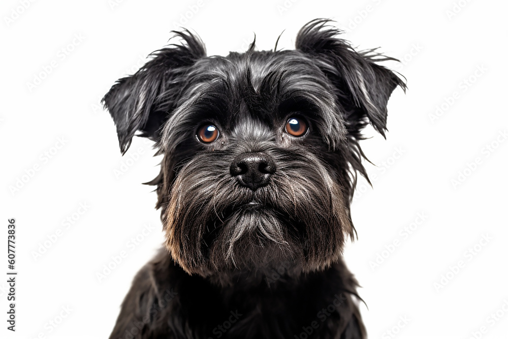 portrait of a Affenpinscher dog