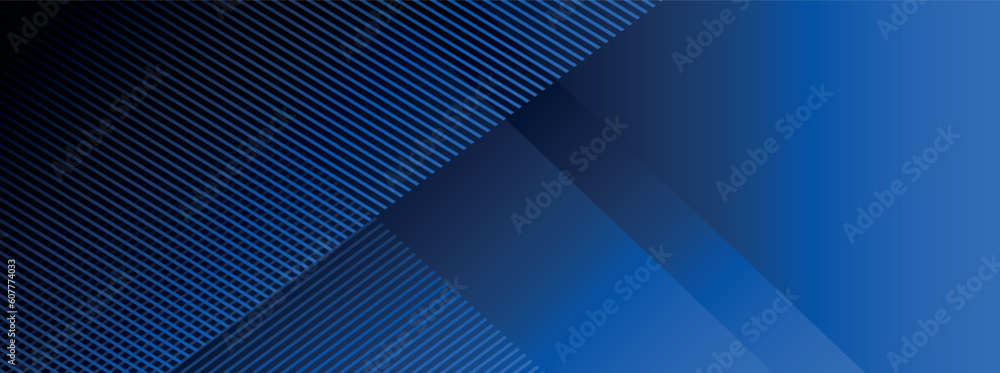 Obraz premium abstract blue background with lines 