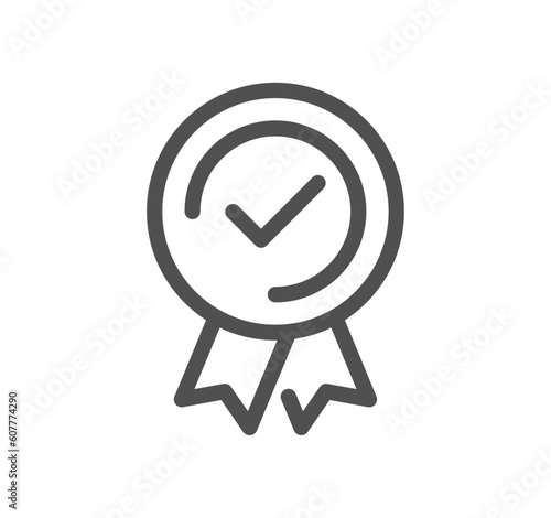 Core values related icon outline and linear vector.
