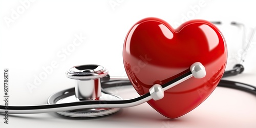 Healthcare Instrument with Heart Icon