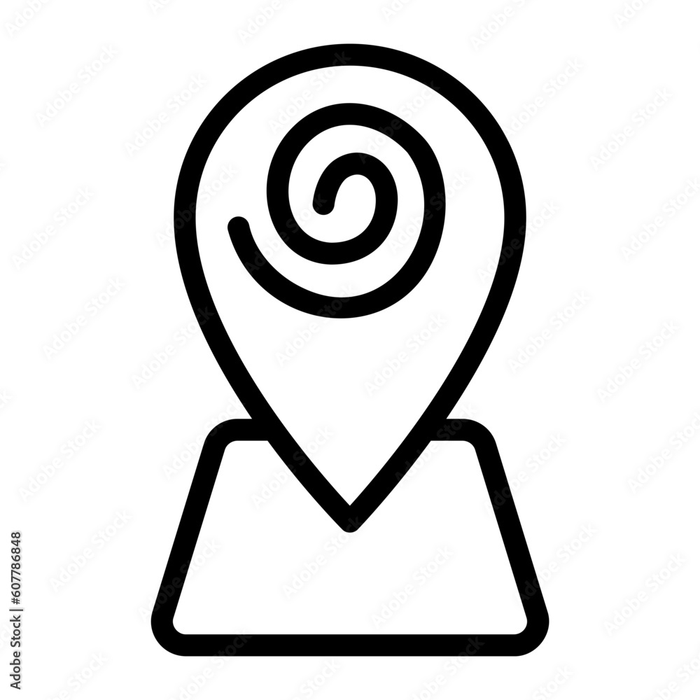 location line icon location line icon