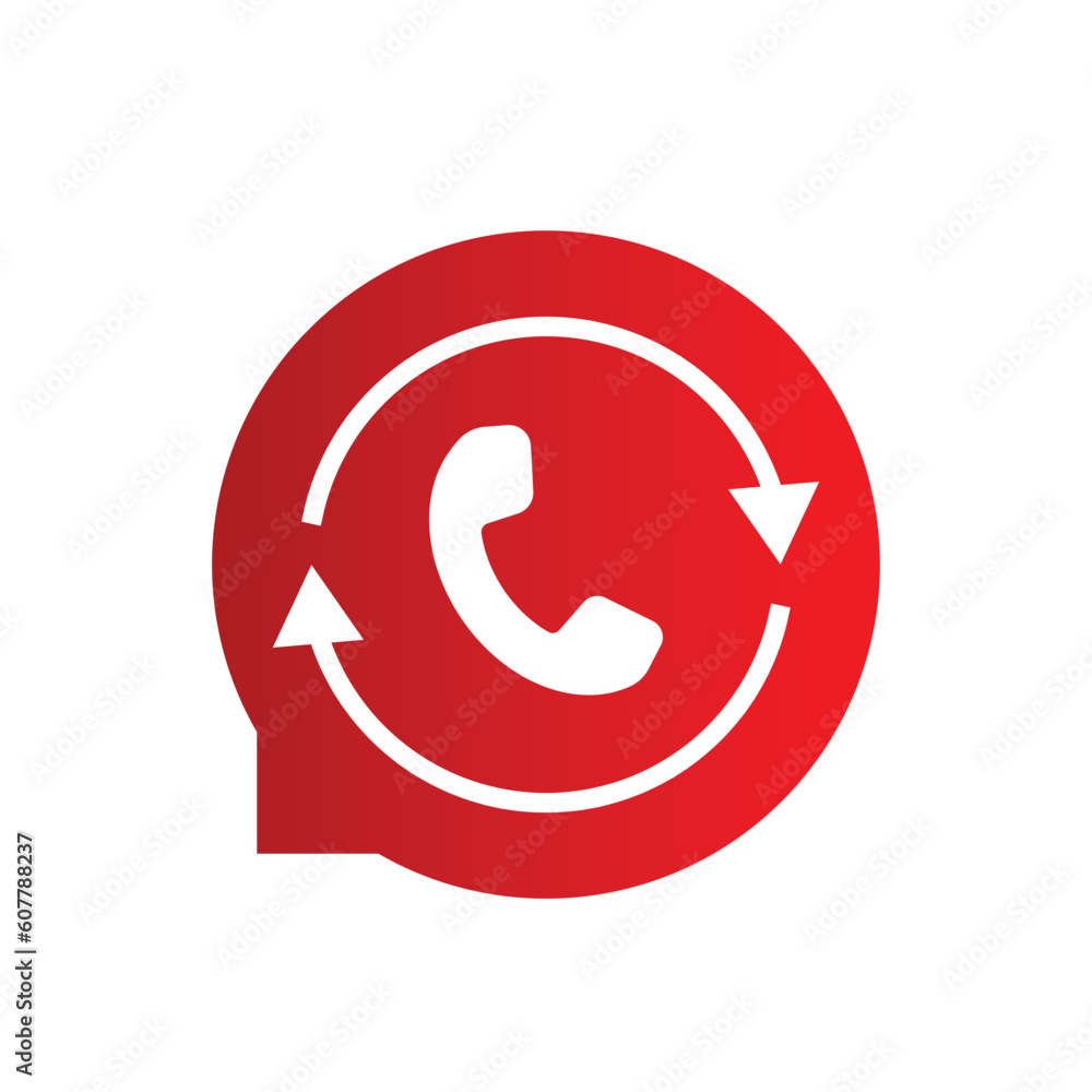 Callback icon cell phone call vector symbol Callback icon cell phone call vector symbol