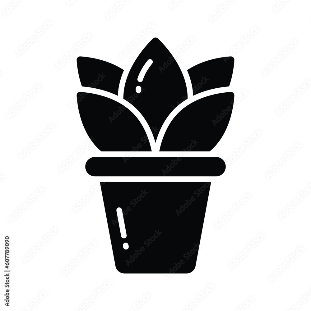 Outdoor decorative plant, an icon of plant pot in trendy style, ready to use vector Outdoor decorative plant, an icon of plant pot in trendy style, ready to use vector