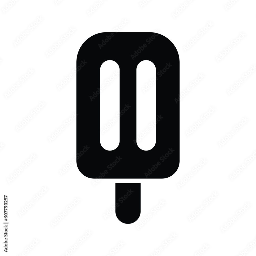 Ice pop icon in modern style, ready to use and download popsicle vector Ice pop icon in modern style, ready to use and download popsicle vector