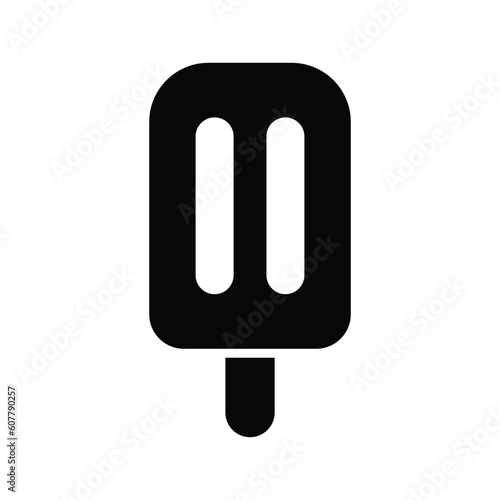 Ice pop icon in modern style, ready to use and download popsicle vector