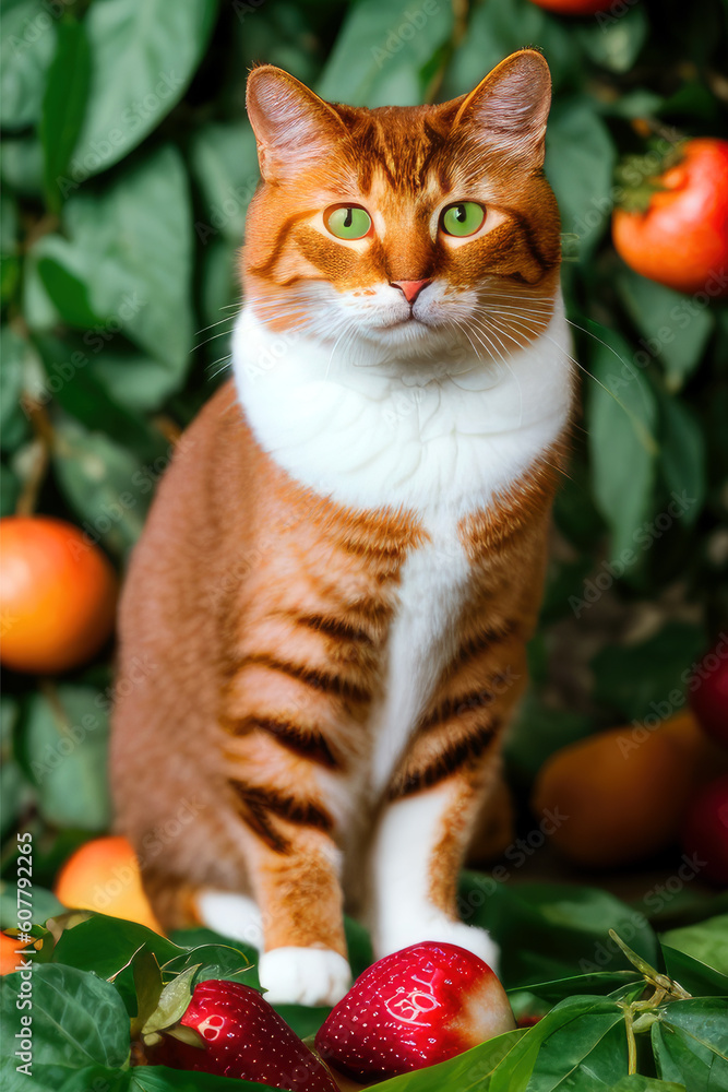 cat, generated by artificial intelligence cat, generated by artificial intelligence