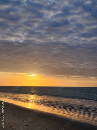 sunset on the beach © Nelson