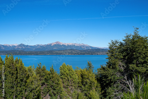 Nahuel Huapi Lake, a symbol of natural splendor, bewitches travelers with its tranquil waters and majestic mountain vistas