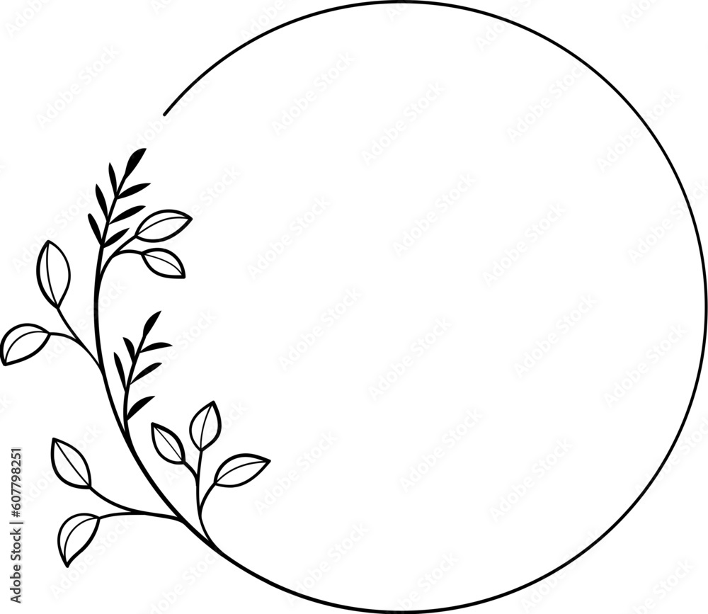 Wedding Floral Frame Wedding Floral Frame