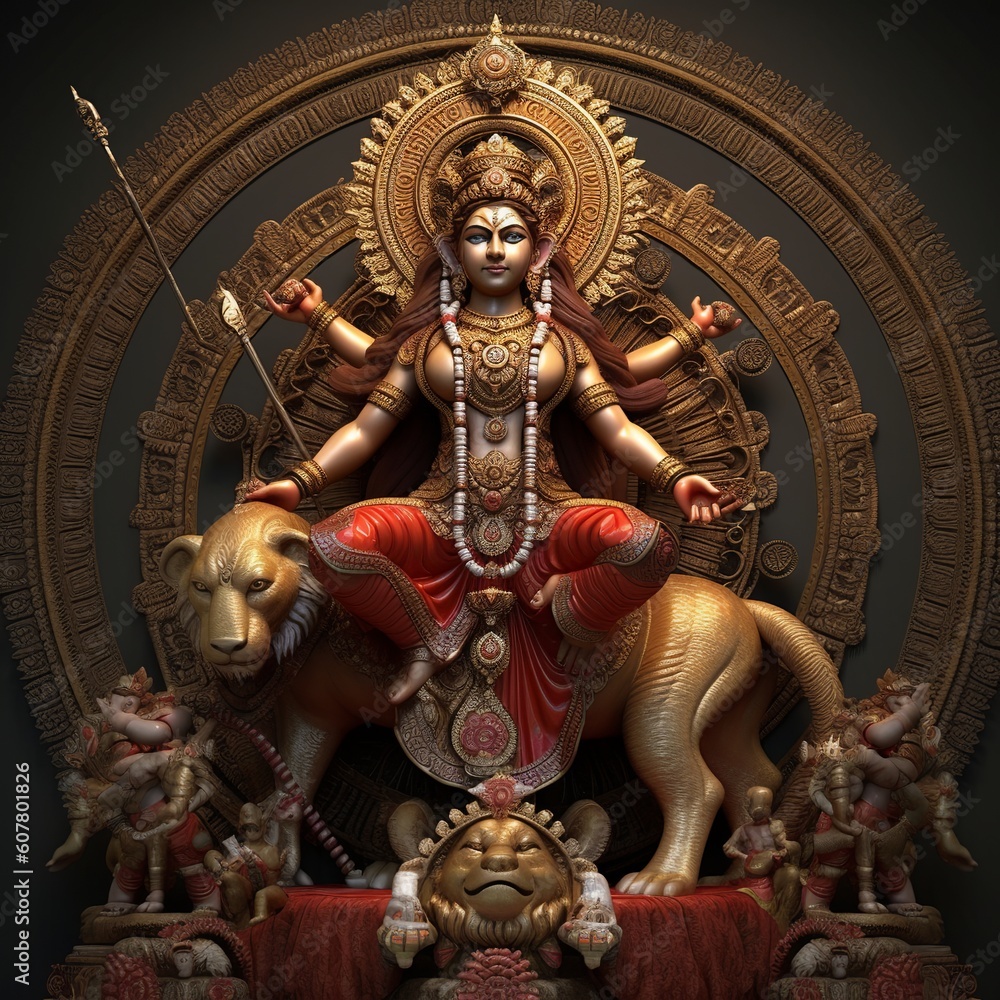Maa Durga, Generative Ai