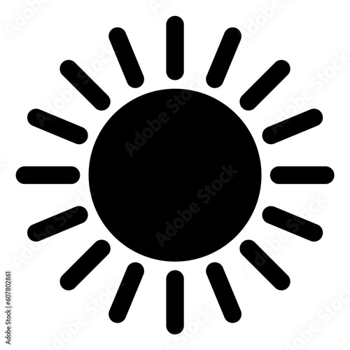 Sun icon