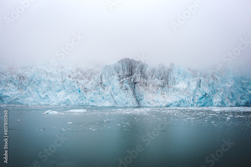 Alaska glacier in Prince William Sound photo