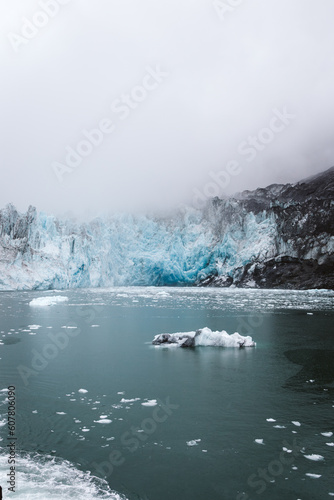Alaska glacier in Prince William Sound
