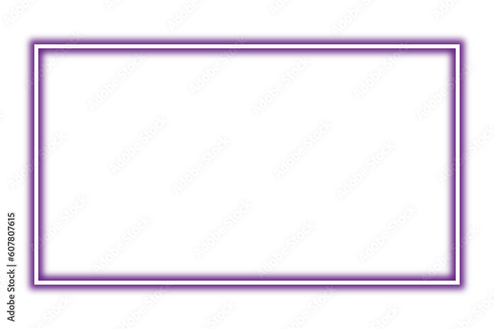 Neon purple frame png. Glowing frame on transparent background. Neon purple frame png. Glowing frame on transparent background.