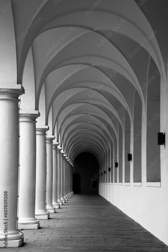 Colonnade in the city of Dresden, Stallhof Colonnade in the city of Dresden, Stallhof