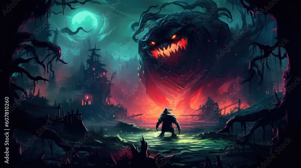 Obraz premium Role Playing Game Artwork
