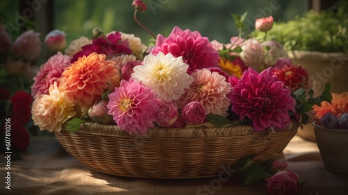 Wallpaper Mural bouquet of flowers Torontodigital.ca