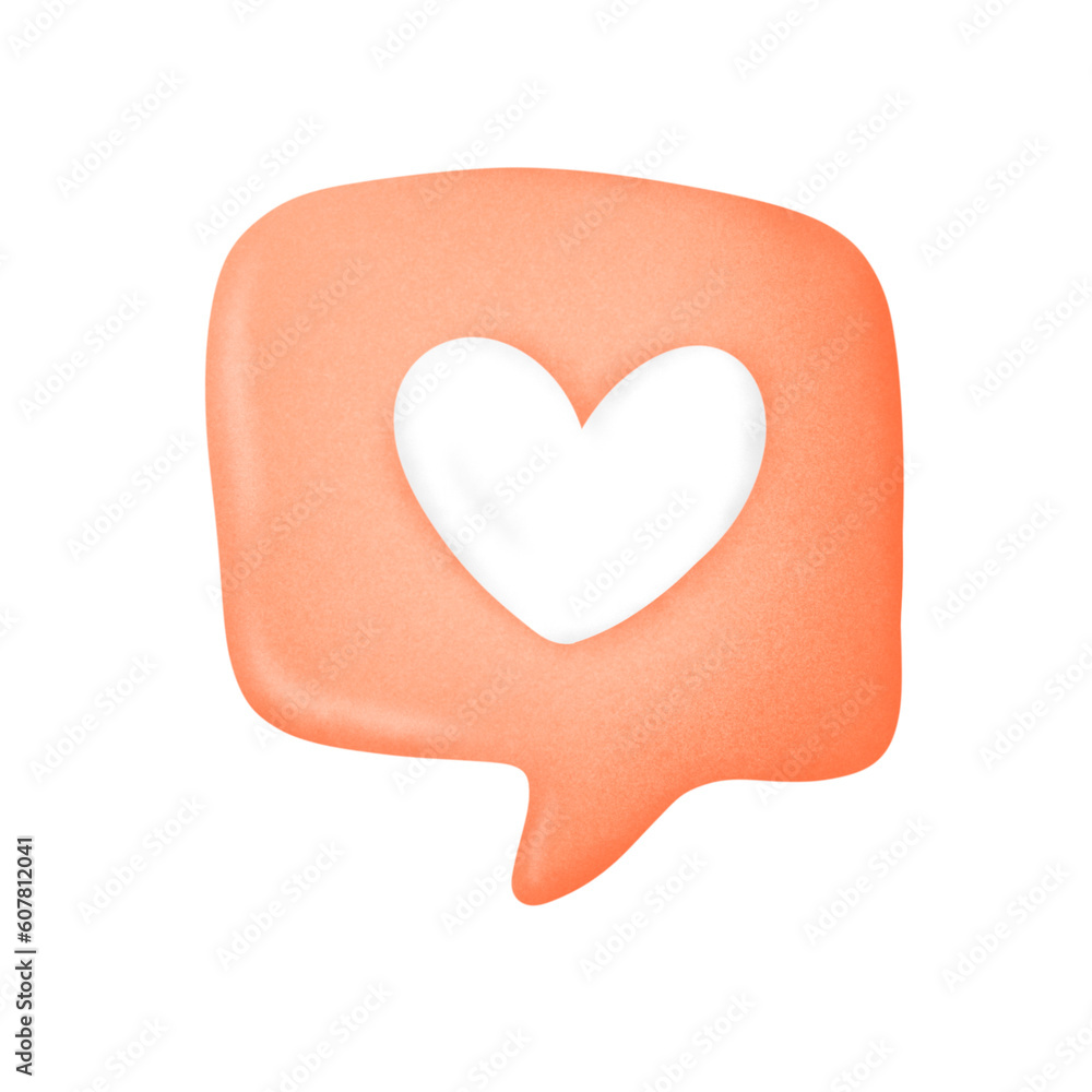 Heart in speech bubble icon. chat heart. heart icon. Like heart follow social media. Heart in speech bubble icon. chat heart. heart icon. Like heart follow social media.